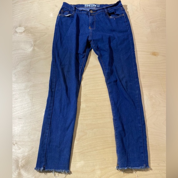 Pastel Jeans Cropped Ankke Size 16 (GM) - Picture 4 of 15